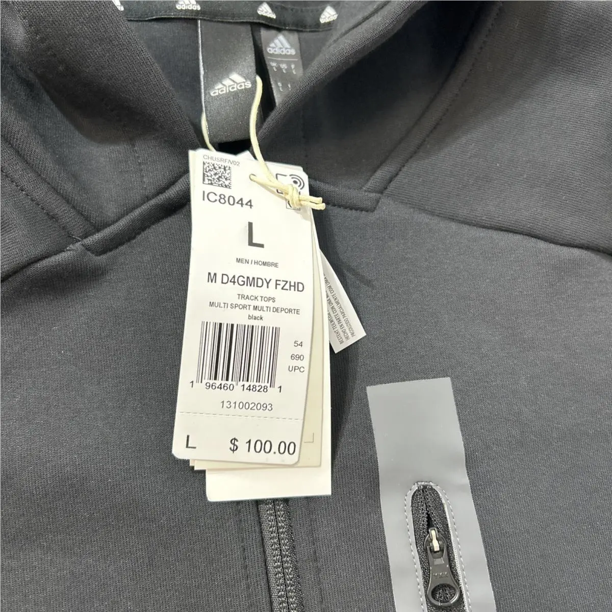Adidas clothing - IC8044 - IC8044 - Black Gray 1