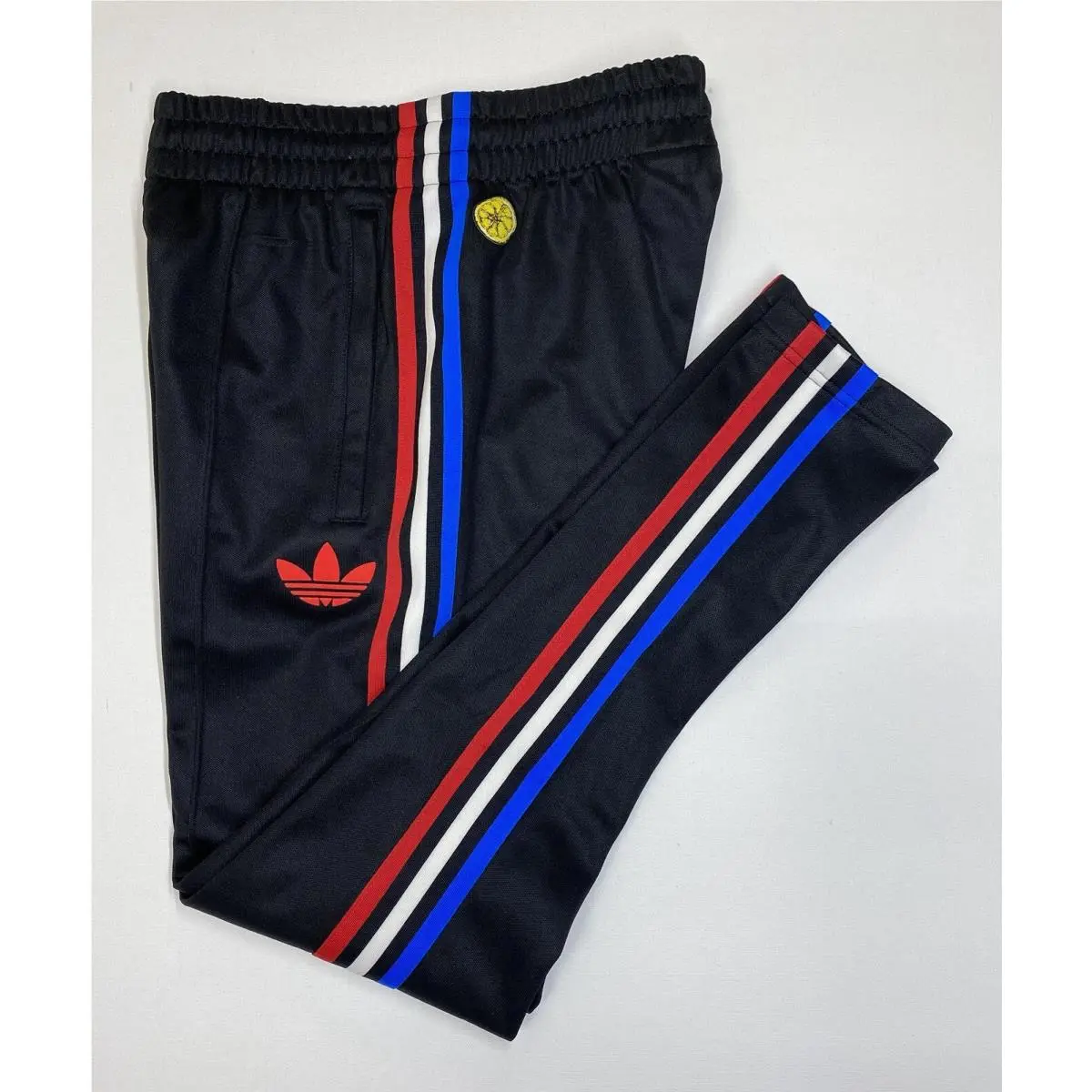Adidas clothing - Manchester United Stone Roses X Adidas Originals Track Pants - IN6968 - Black 11