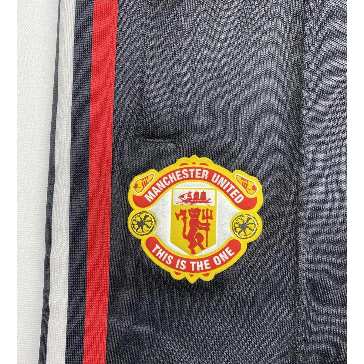 Adidas clothing - Manchester United Stone Roses X Adidas Originals Track Pants - IN6968 - Black 5