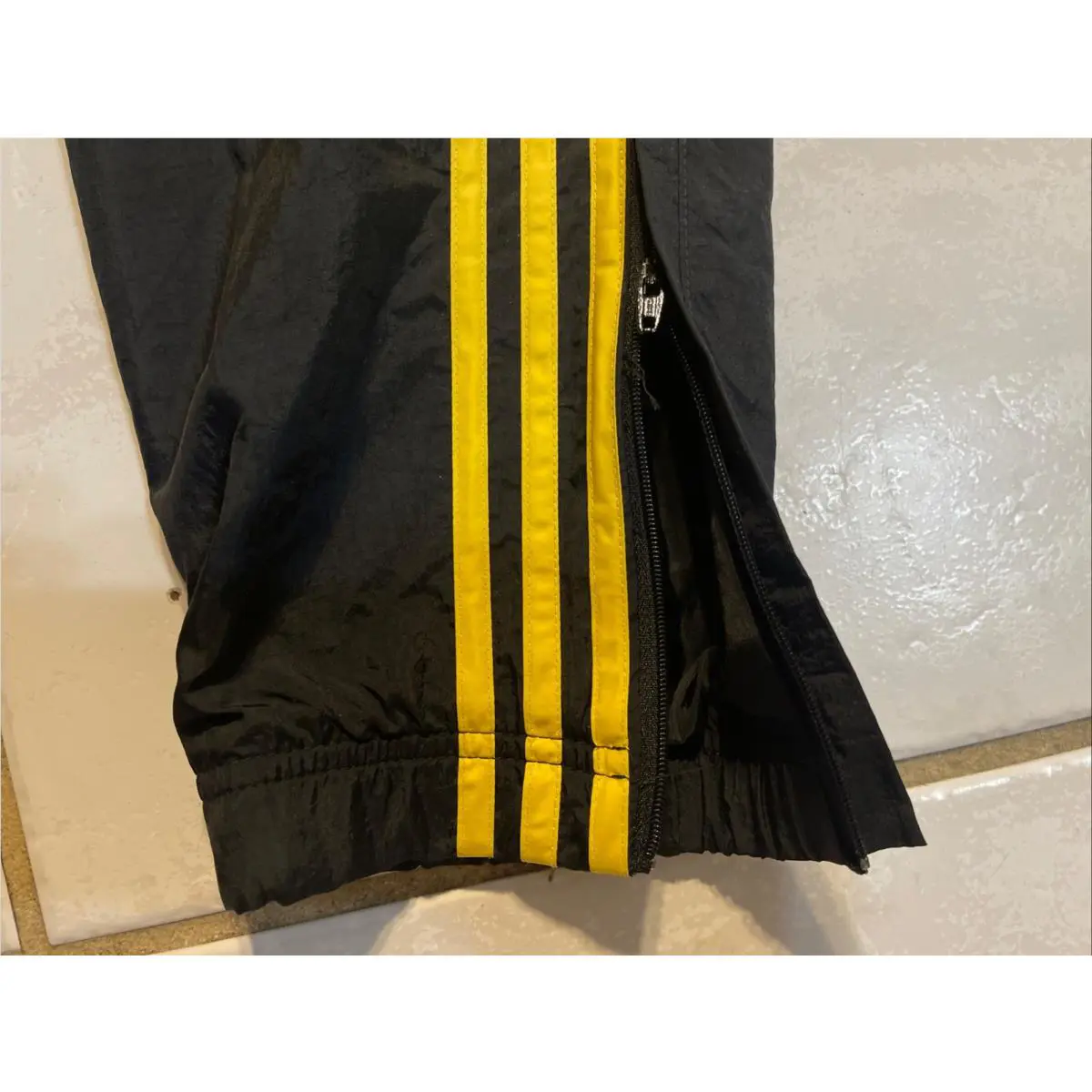 Adidas clothing - Adidas Jamaica OG Track Pants - IN5570 - Black Green Yellow 8