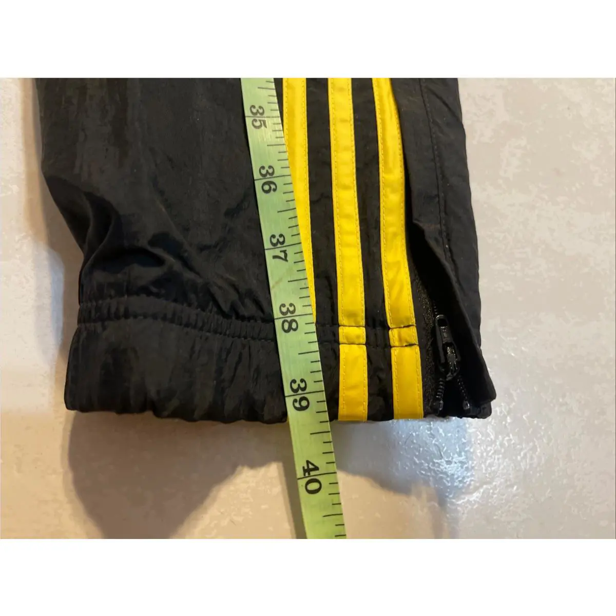 Adidas clothing - Adidas Jamaica OG Track Pants - IN5570 - Black Green Yellow 10