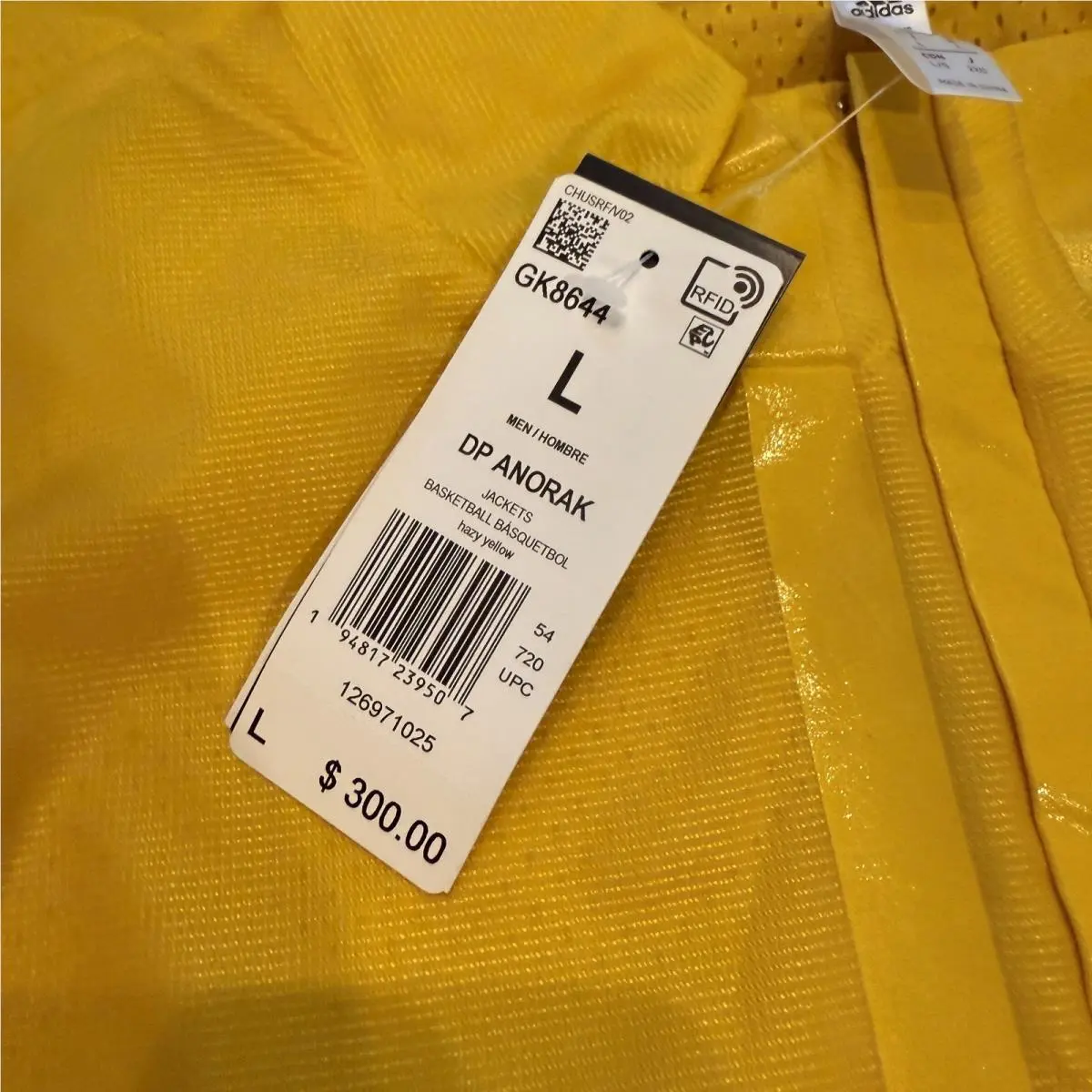 Adidas clothing - Adidas Daniel Patrick - Daniel Patrick - GK8644 - Yellow 0