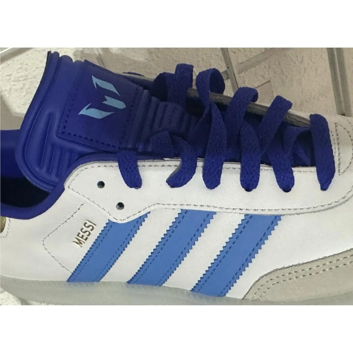 Adidas shoes - adidas Messi Samba - Messi Samba - ID3550 - White (UPC: 0197608843570) 4