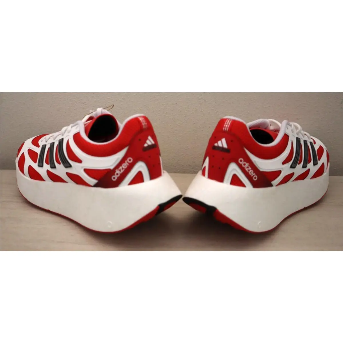 Adidas shoes - adidas Adizero - Adizero - JH8074 - White / Red (UPC: 197615709593) 8