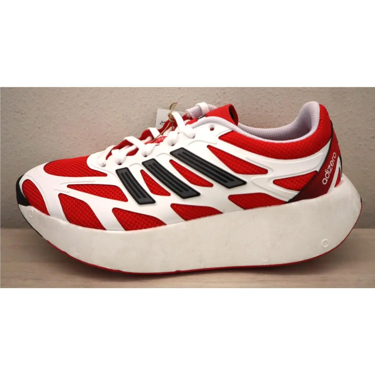 Adidas shoes - adidas Adizero - Adizero - JH8074 - White / Red (UPC: 197615709593) 5