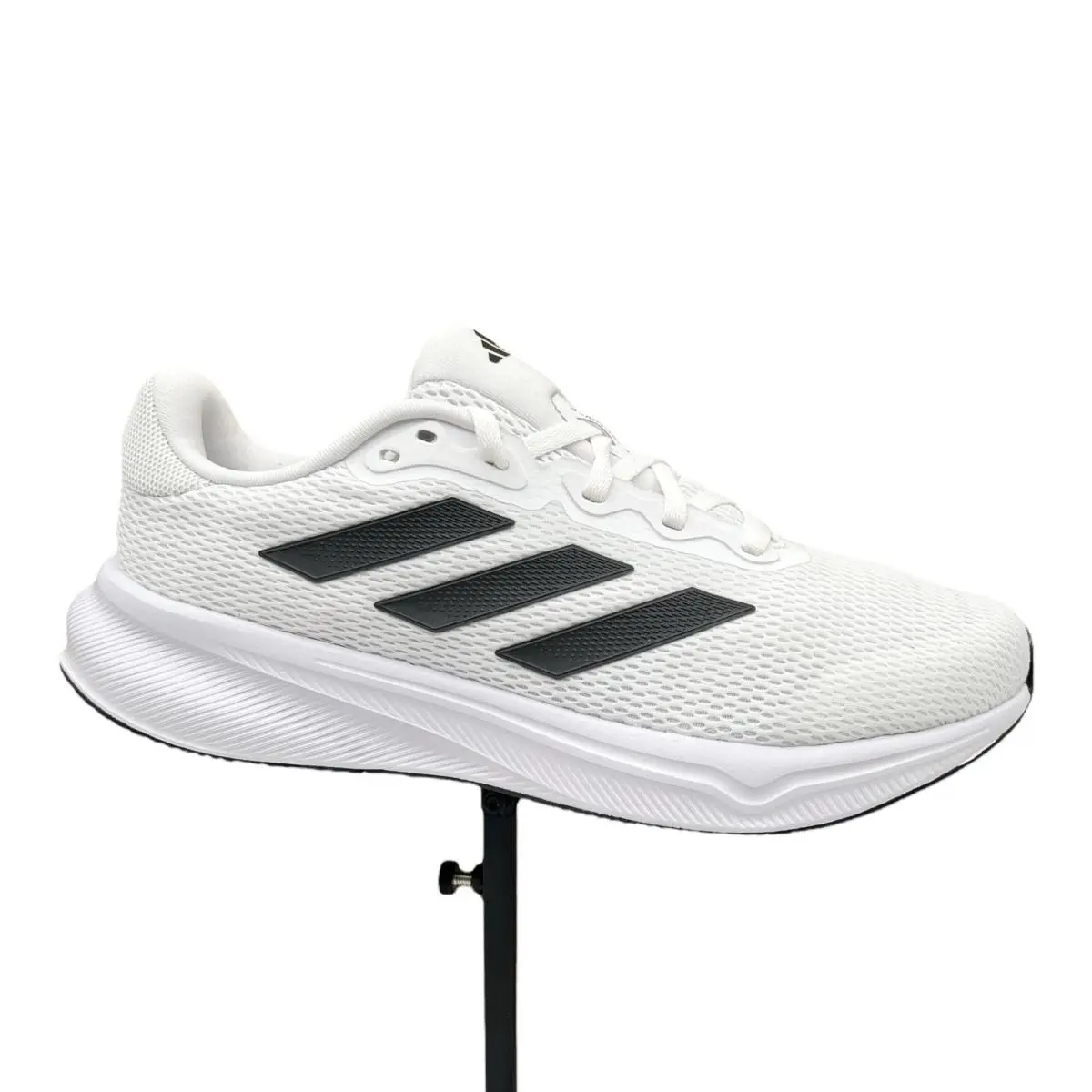 Adidas Mens Response Running Shoes Size 8.5 White-black Lace up Sneakers IH6008