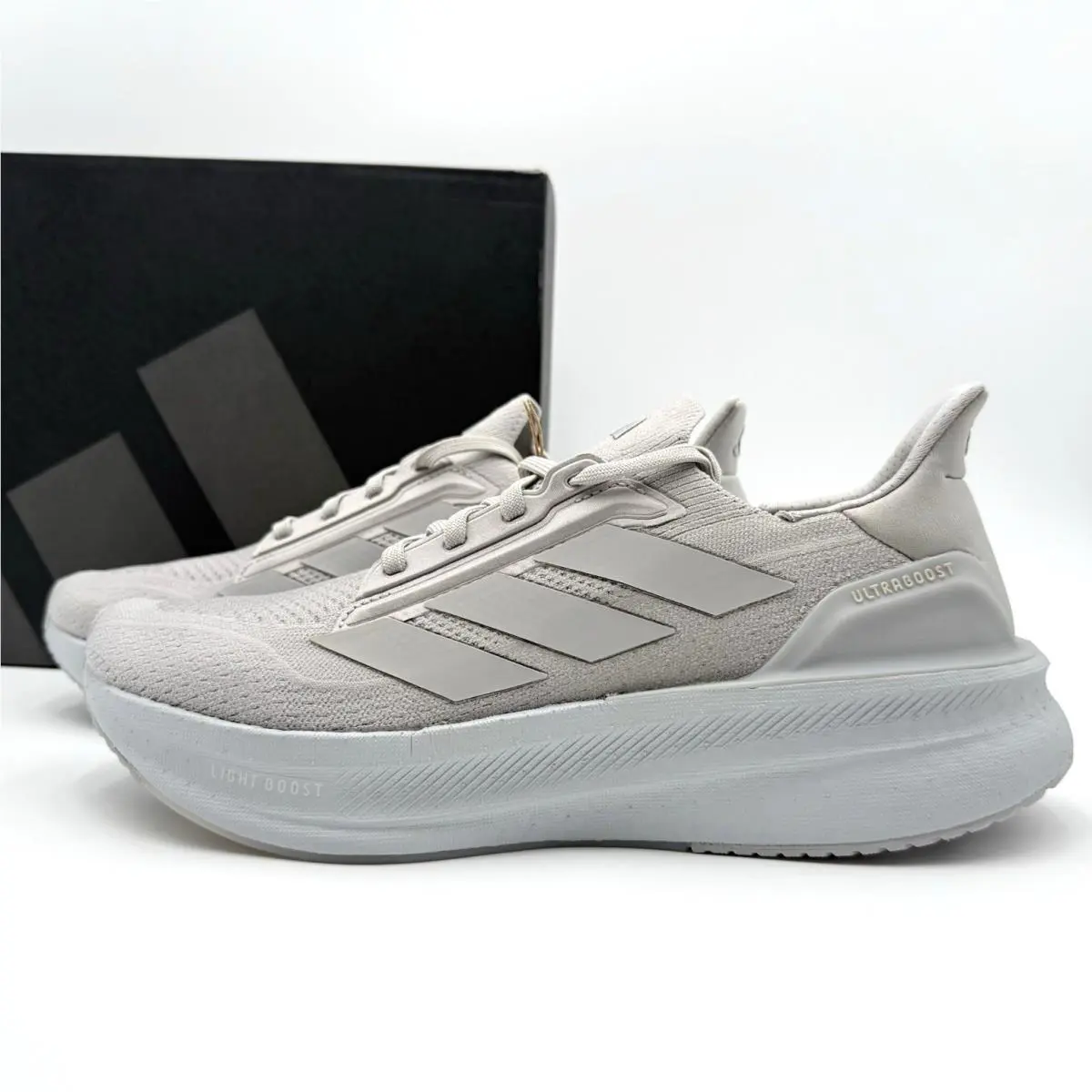 Adidas Ultraboost 5X Men`s Size 10.5 Running Shoes JH7250 Grey