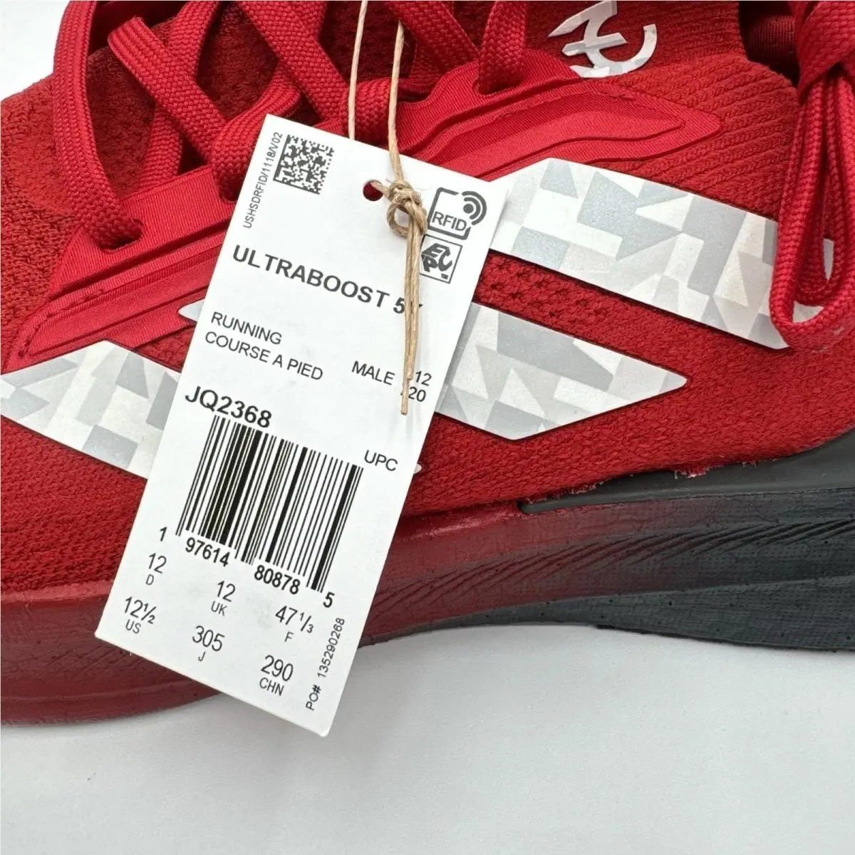 Adidas shoes - adidas UltraBoost X - UltraBoost - JQ2368 - Red (UPC: 197614808785) 2