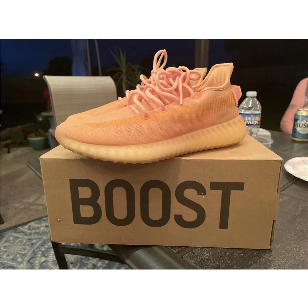 Yeezy Boost 350 V2 `mono Clay Orange Sneakers Men`s Size 10 by Adidas