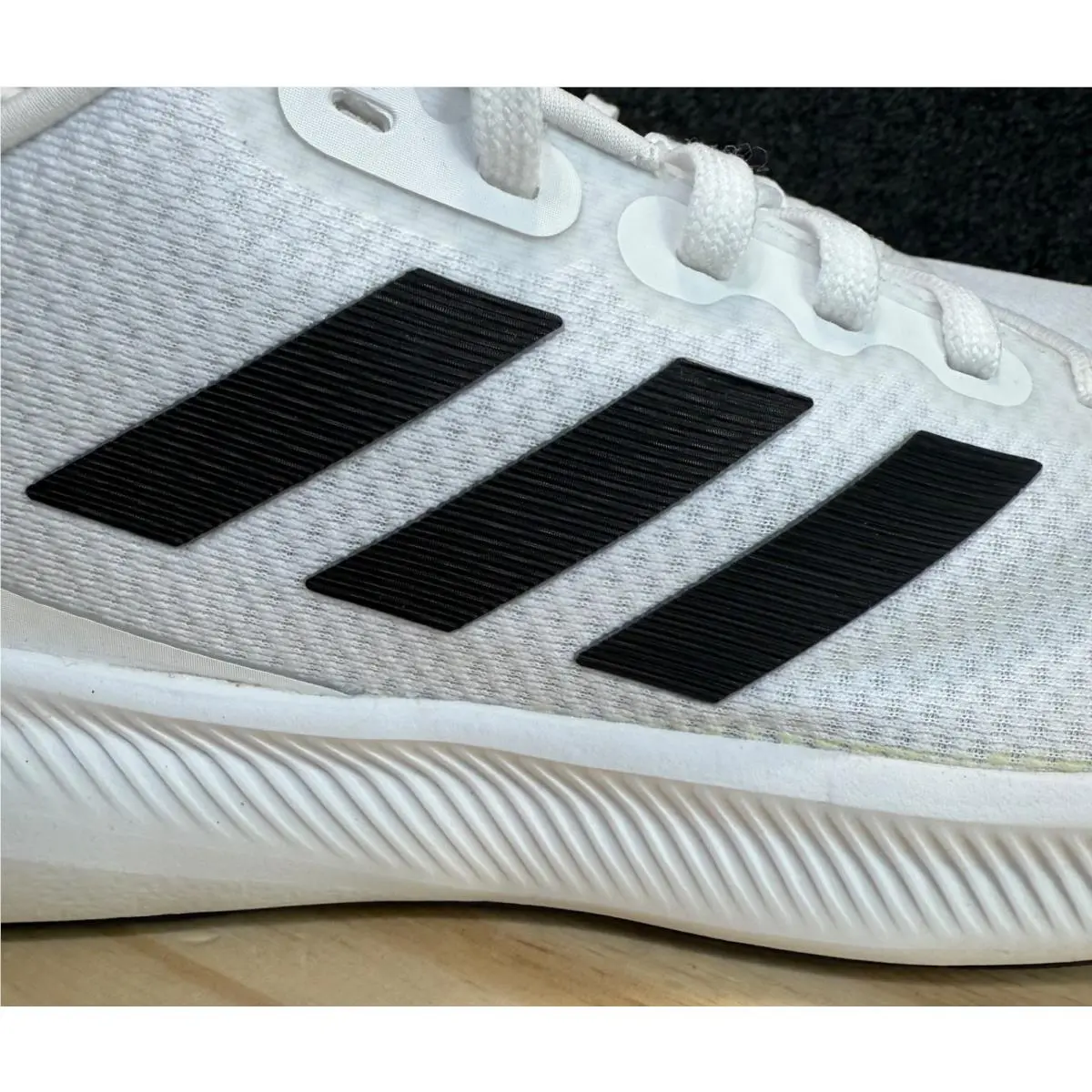 Adidas shoes - adidas Runfalcon 3.0 Running Shoes Cloud White Core Black Women`s - HP7557 - White, Manufacturer: Cloud White/Core Black/Core Black 4