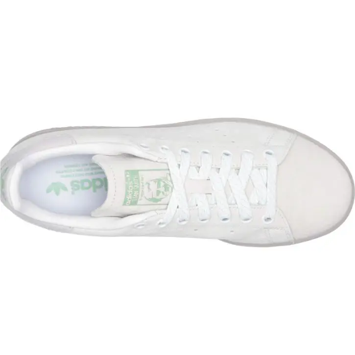 Adidas shoes - Stan Smith - Stan Smith - KYW80 - White/Blush Green/Grey 4