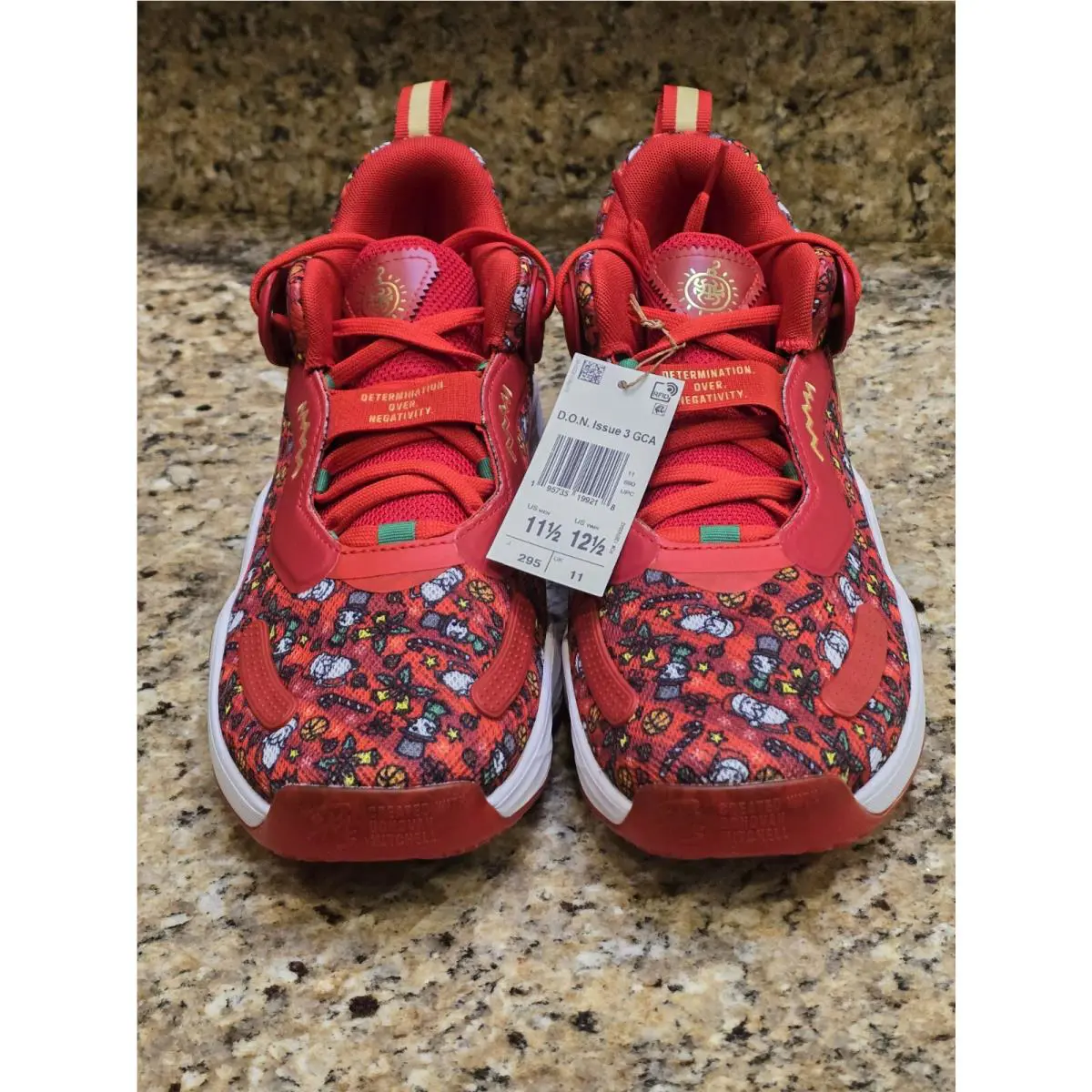 Adidas shoes - adidas D.O.N. Issue #3 - Issue - GYO322 - RED/WHITE/VIVID RED 1