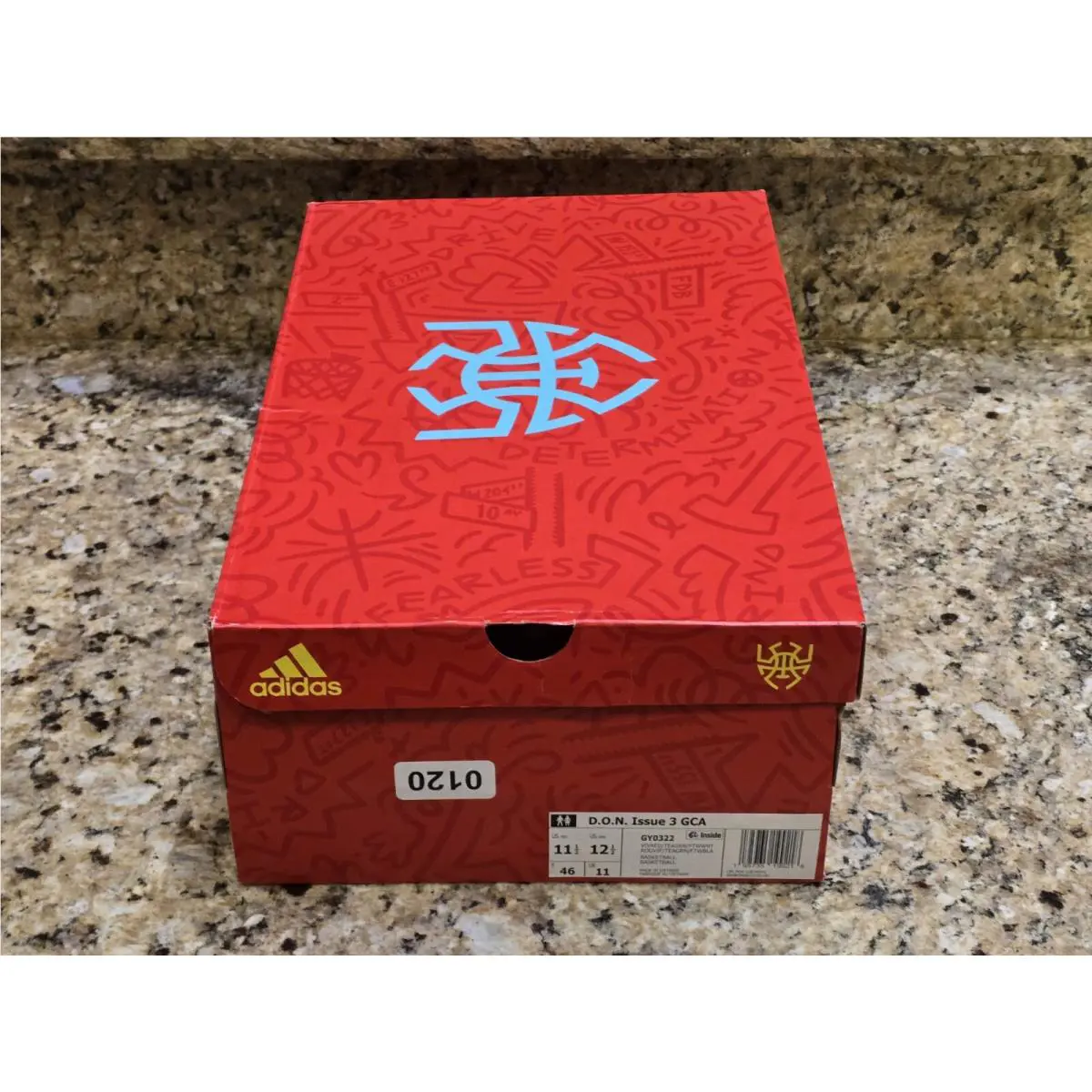 Adidas shoes - adidas D.O.N. Issue #3 - Issue - GYO322 - RED/WHITE/VIVID RED 6