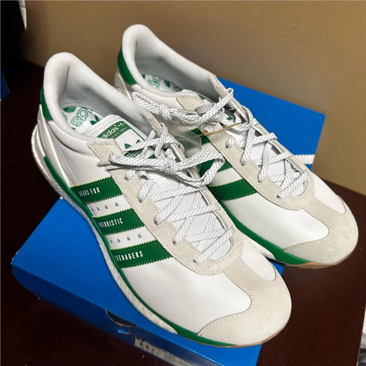 Adidas shoes - Country Free Hiker - Country Free Hiker - S42973 - Cloud White / Green 0