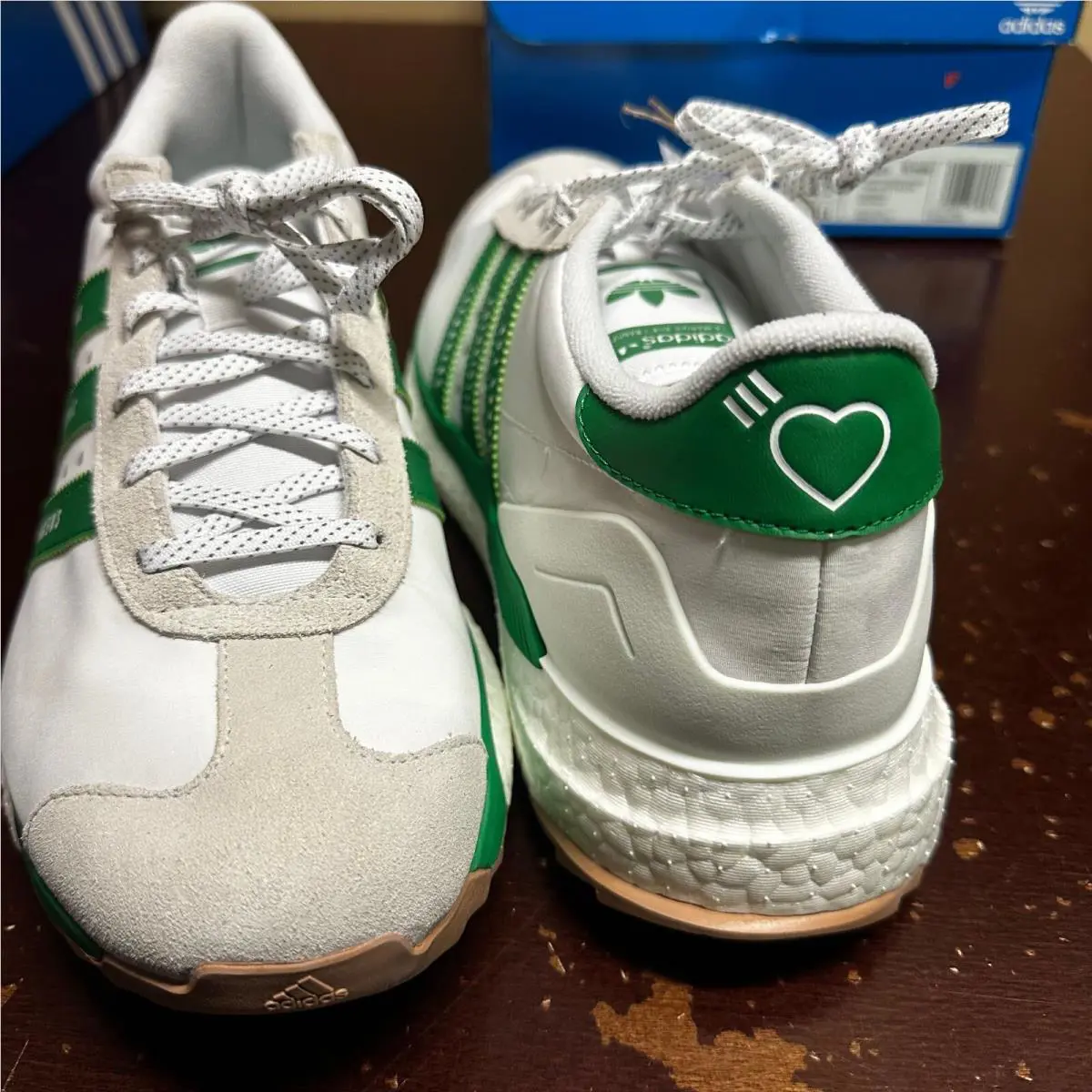 Adidas shoes - Country Free Hiker - Country Free Hiker - S42973 - Cloud White / Green 1