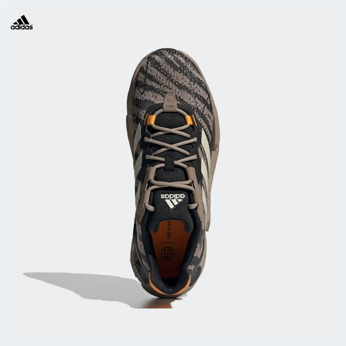 Adidas shoes - adidas X9000L4 - GY8204 - Chalky Brown / Wonder White / Bright Orange (UPC: 195734293306) 3
