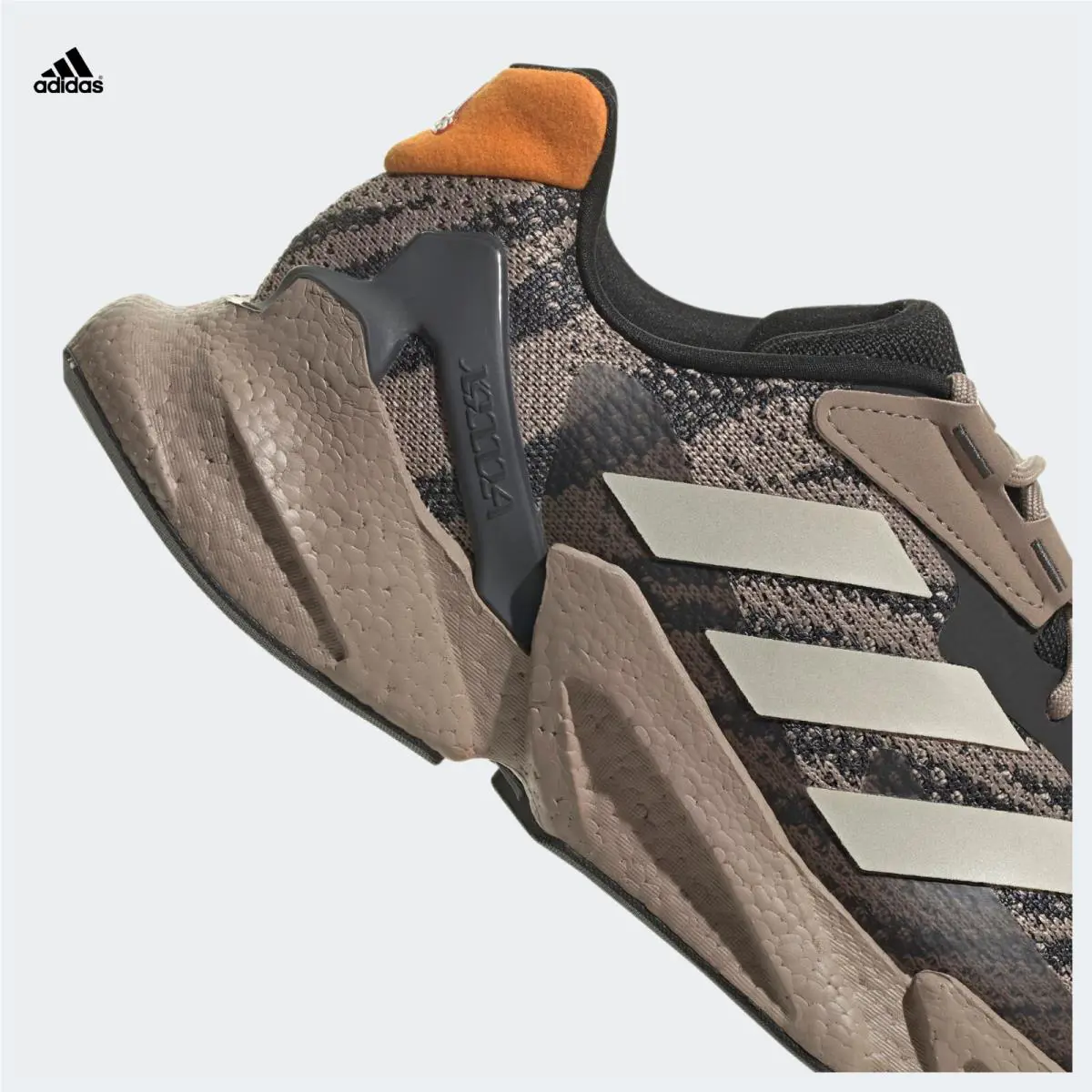 Adidas shoes - adidas X9000L4 - GY8204 - Chalky Brown / Wonder White / Bright Orange (UPC: 195734293306) 6