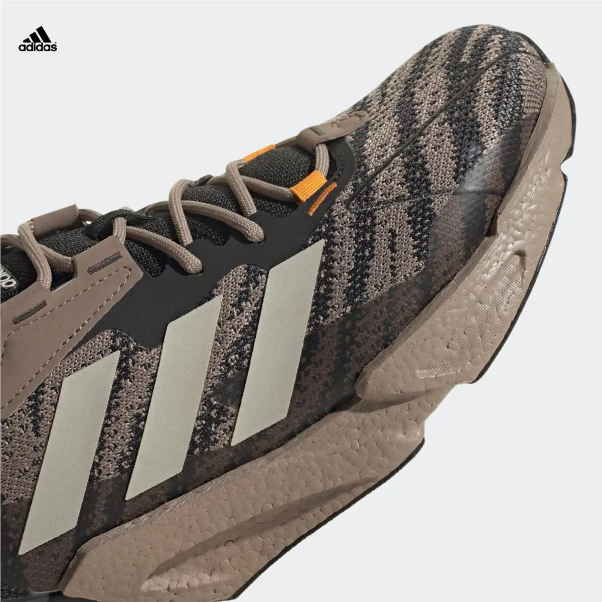 Adidas shoes - adidas X9000L4 - GY8204 - Chalky Brown / Wonder White / Bright Orange (UPC: 195734293306) 7