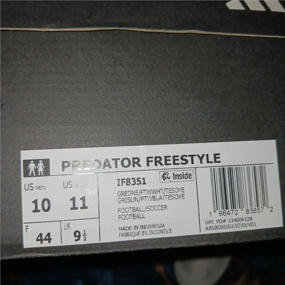 Adidas shoes - adidas Predator League Low Freestyle - GZ0003 - Grey 8