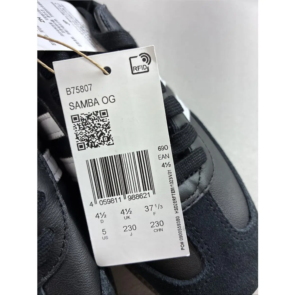 Adidas shoes - adidas Samba - Samba - B75807 - Black 4