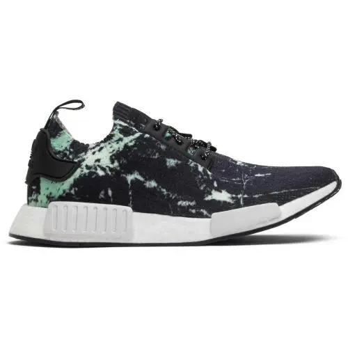 Adidas NMD_R1 PK Primeknit `mint Marble` Black White-green 5 BB7996 - Green