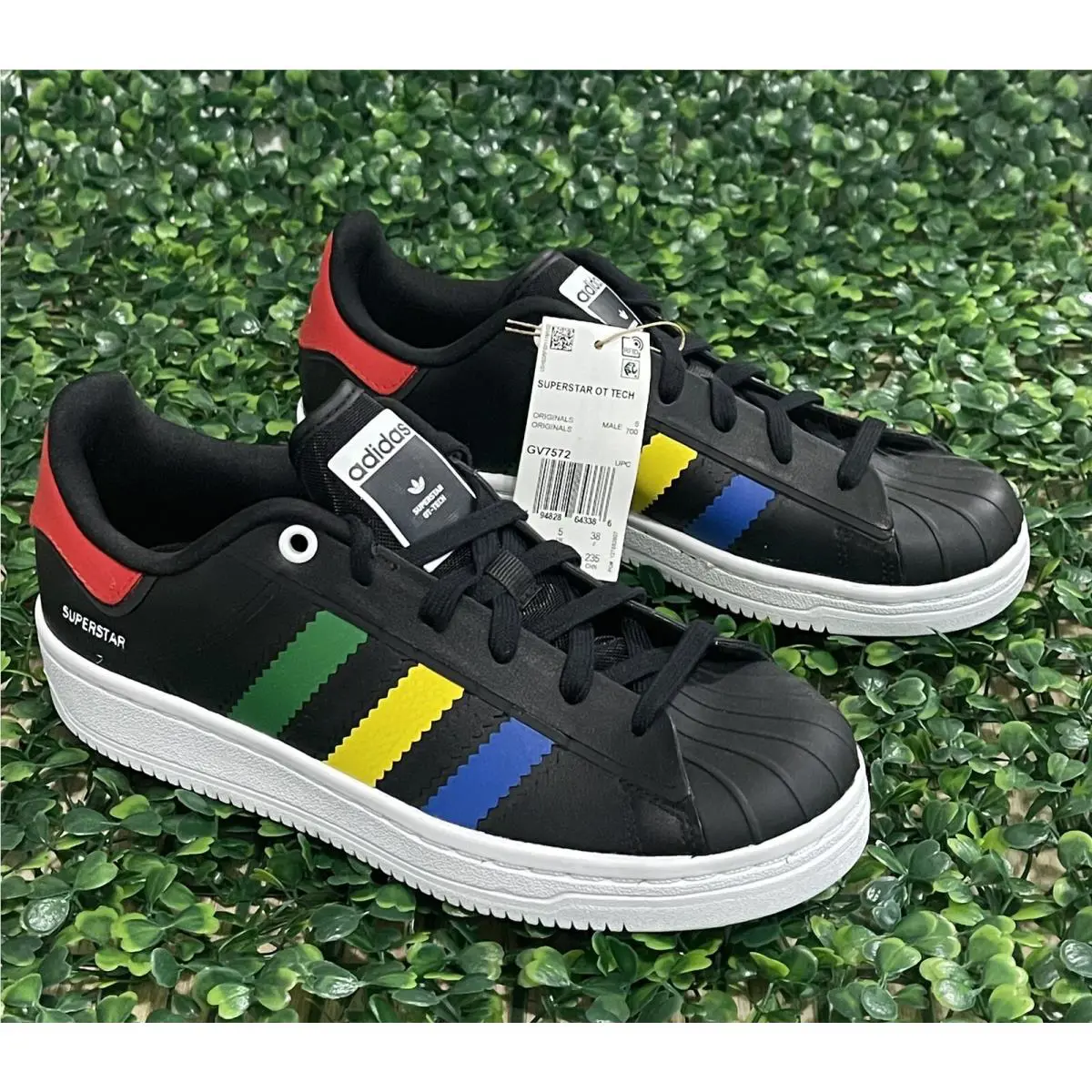 Adidas shoes - Adidas Superstar OT Tech - Superstar Tech - GV7572 - Black 5