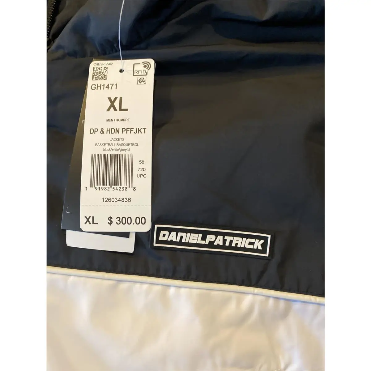 Adidas clothing - Adidas GH1471 - GH1471 - Black Blue White (UPC: 0191982542388) 0