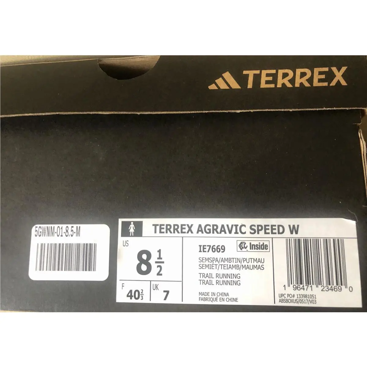Adidas shoes - Terrex Agravic Speed - Terrex Agravic Speed - IE7669 - Orange 4