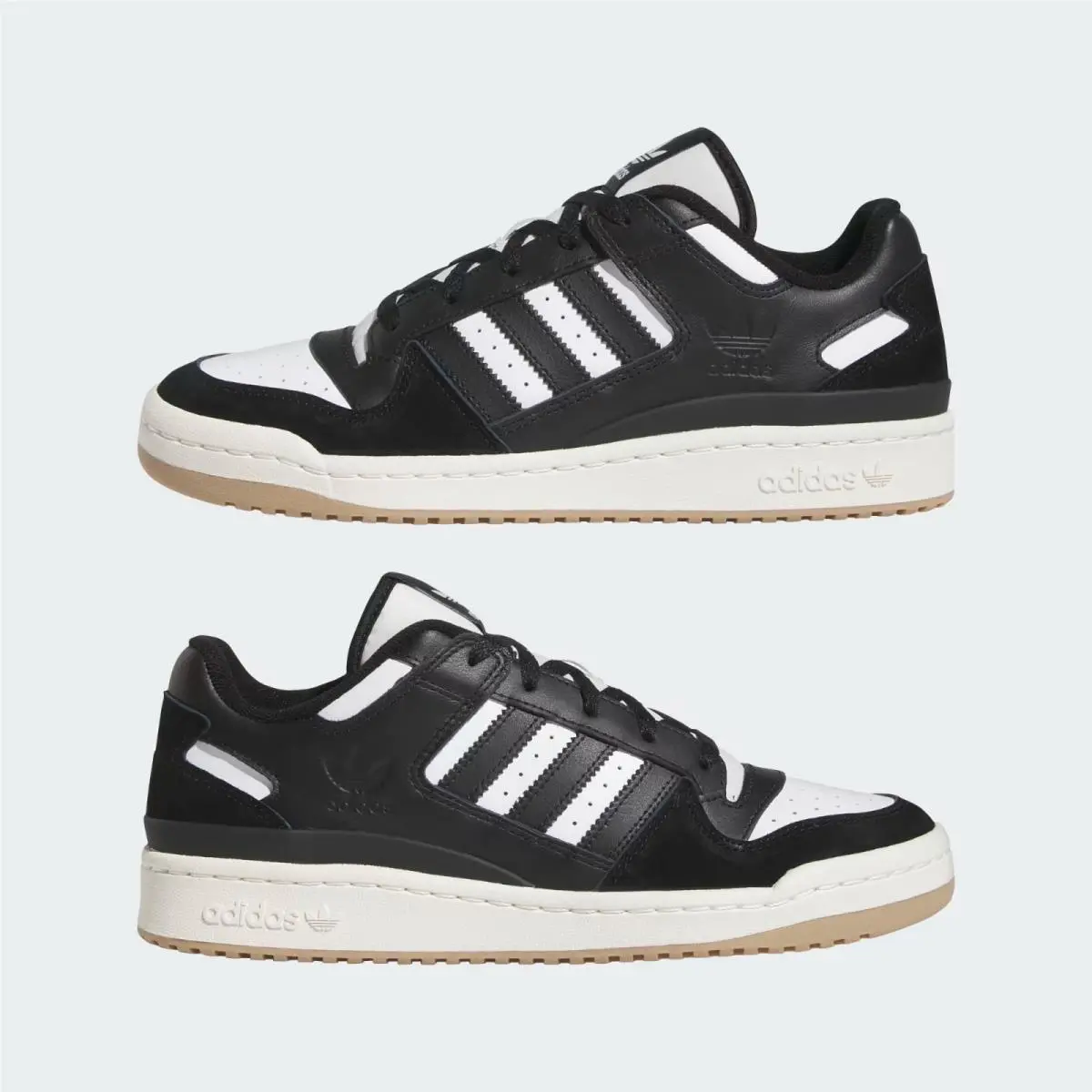 Adidas shoes - adidas Forum Low - Forum Low - ID6857 - Black / Cloud White / Cream White 1