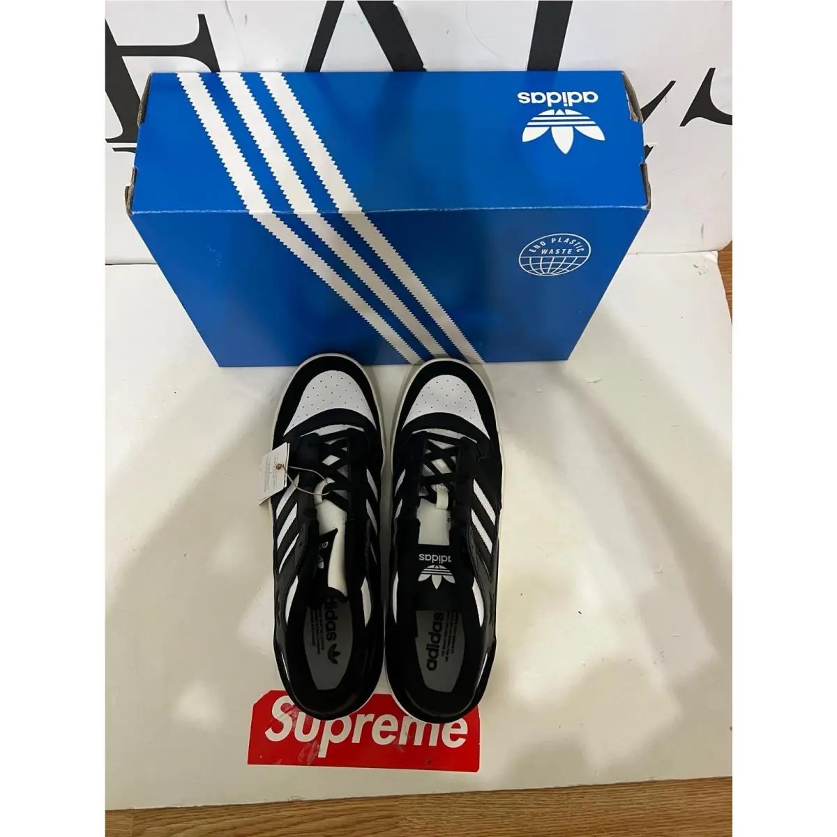 Adidas shoes - adidas Forum Low - Forum Low - ID6857 - Core Black/Cloud White/Cream White 1