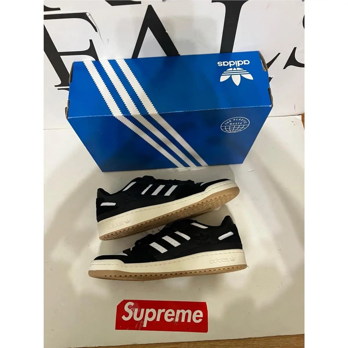 Adidas shoes - adidas Forum Low - Forum Low - ID6857 - Core Black/Cloud White/Cream White 6