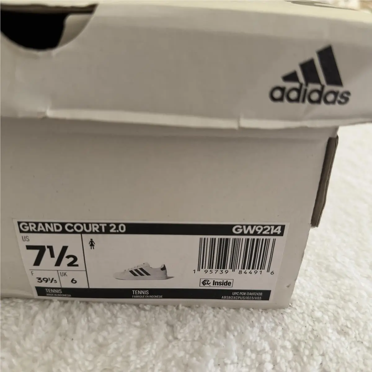 Adidas shoes - adidas Grand Court - Grand Court - GW9214 - White 4