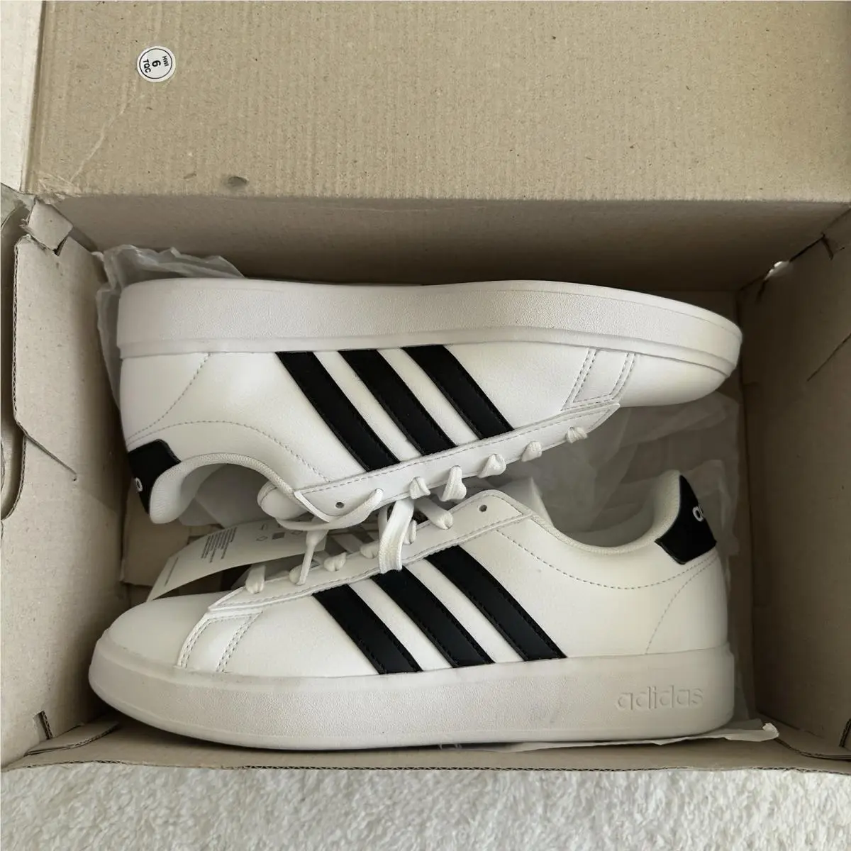 Adidas shoes - adidas Grand Court - Grand Court - GW9214 - White 3