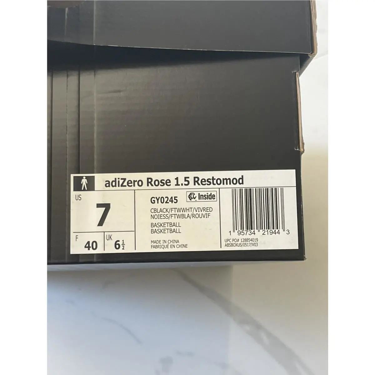 Adidas shoes - adidas adizero Rose - adizero Rose - GY0245 - Multicolor, Manufacturer: GREY ONE (UPC: 0195734219504) 5