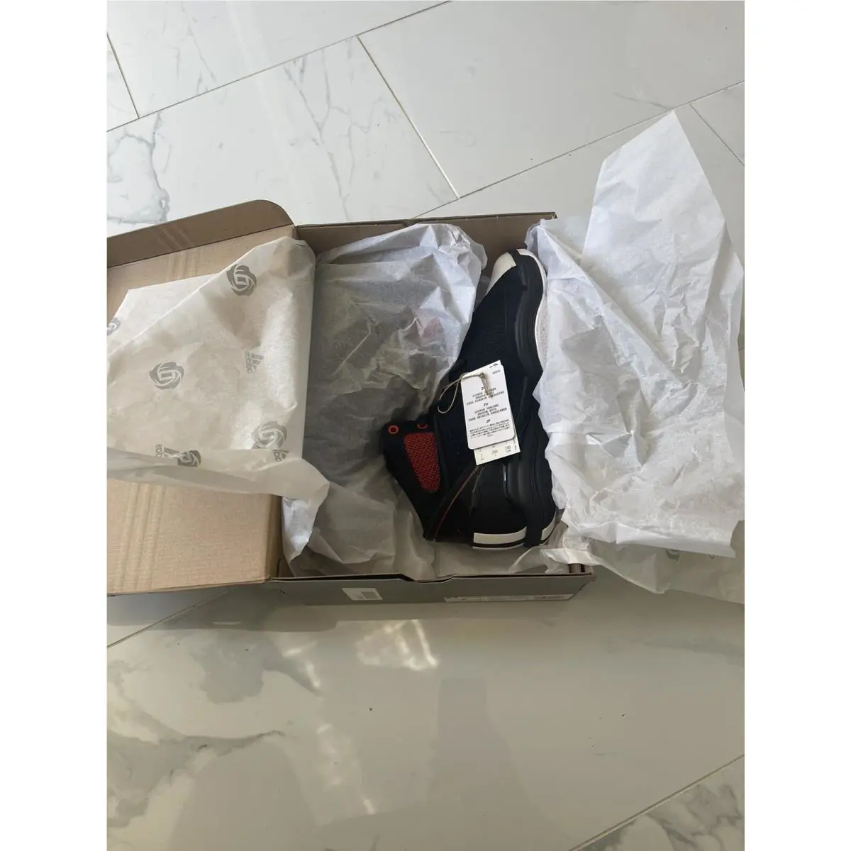 Adidas shoes - adidas adizero Rose - adizero Rose - GY0245 - Multicolor, Manufacturer: GREY ONE (UPC: 0195734219504) 4