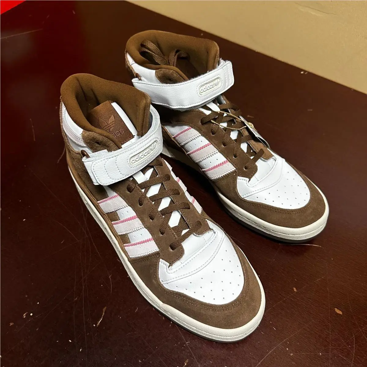 Adidas shoes - adidas Forum Mid - Forum Mid - GY6802 - Brown White (UPC: 195739401546) 0
