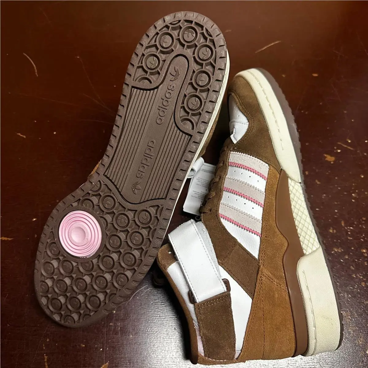 Adidas shoes - adidas Forum Mid - Forum Mid - GY6802 - Brown White (UPC: 195739401546) 2