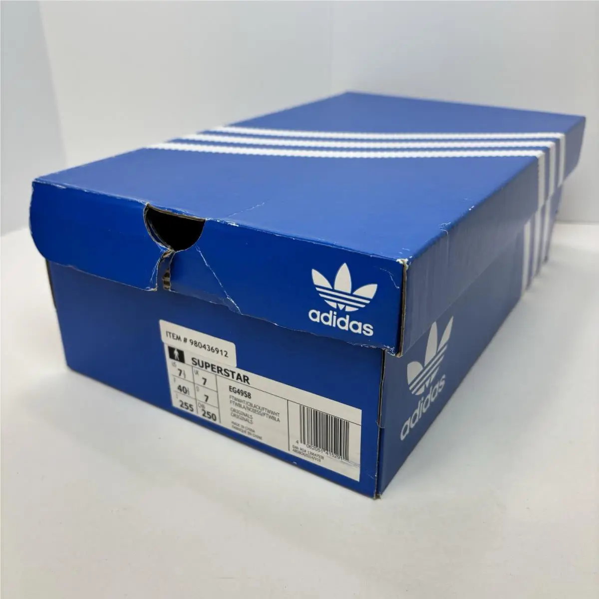 Adidas shoes - adidas Superstar - Superstar - EG4958 - White/Black (UPC: 4062051415284) 15