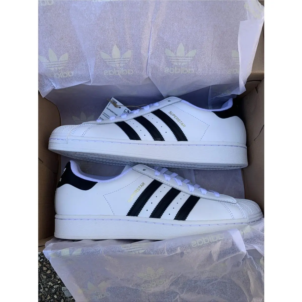 Adidas shoes - adidas Superstar - Superstar - EG4958 - White (UPC: 0191984608075) 5