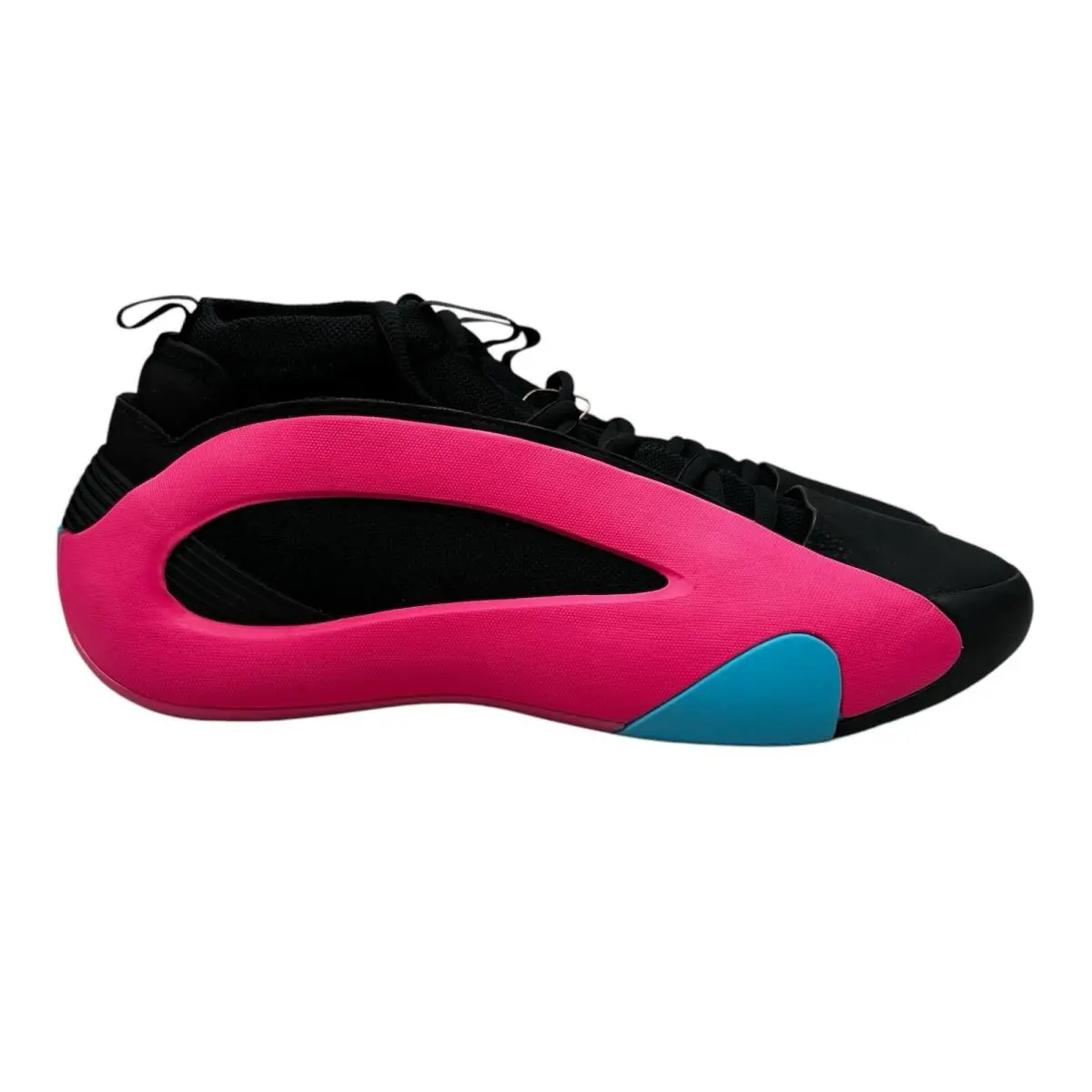 Adidas Smu Harden Volume 8 Pulse Magenta Black Cyan Shoes JQ2393 Men`s Size 11.5 - Black