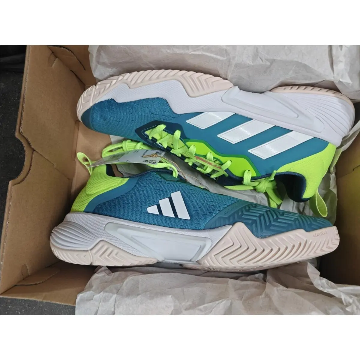 Adidas shoes - adidas Barricade - Barricade - IG5468 - Green 0