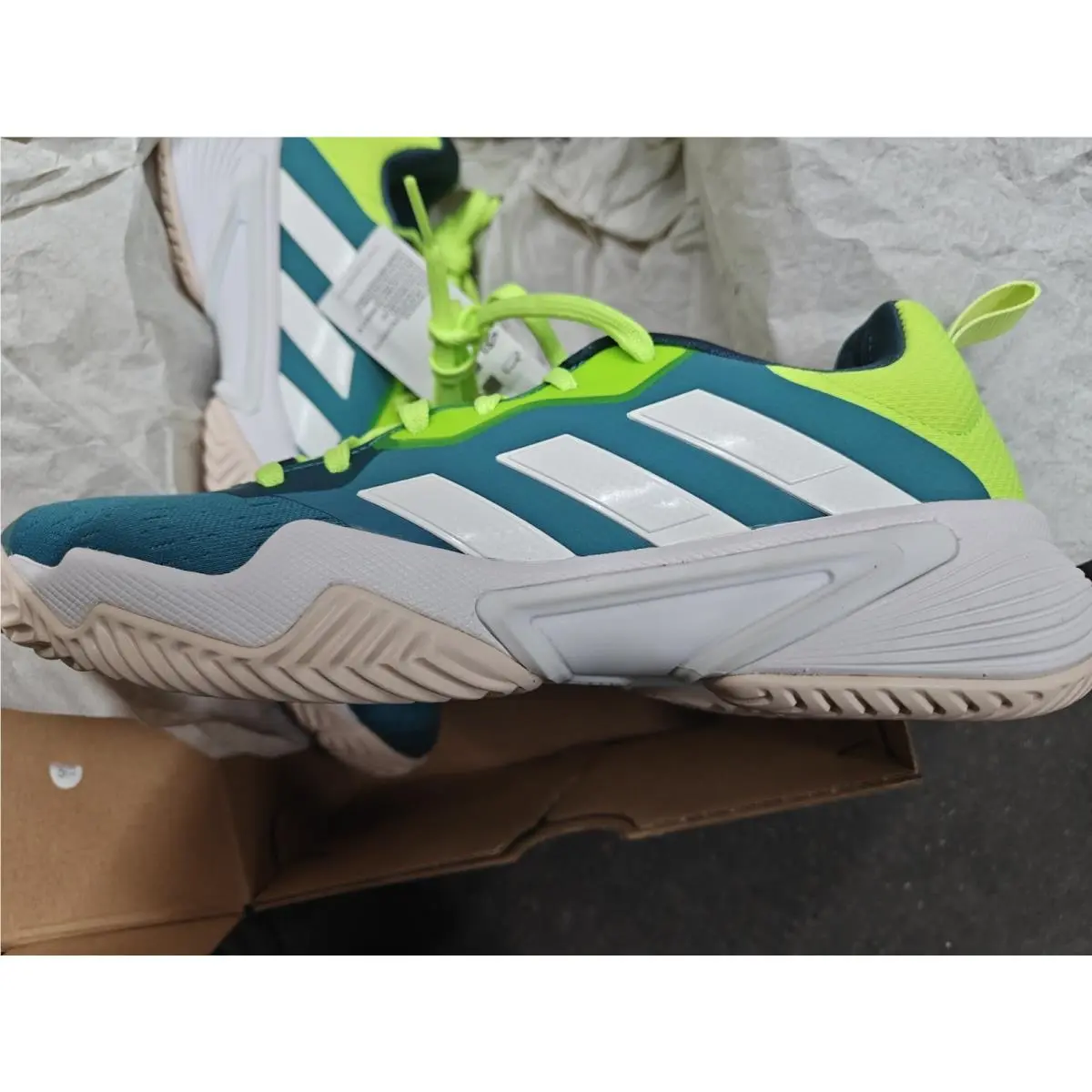 Adidas shoes - adidas Barricade - Barricade - IG5468 - Green 2