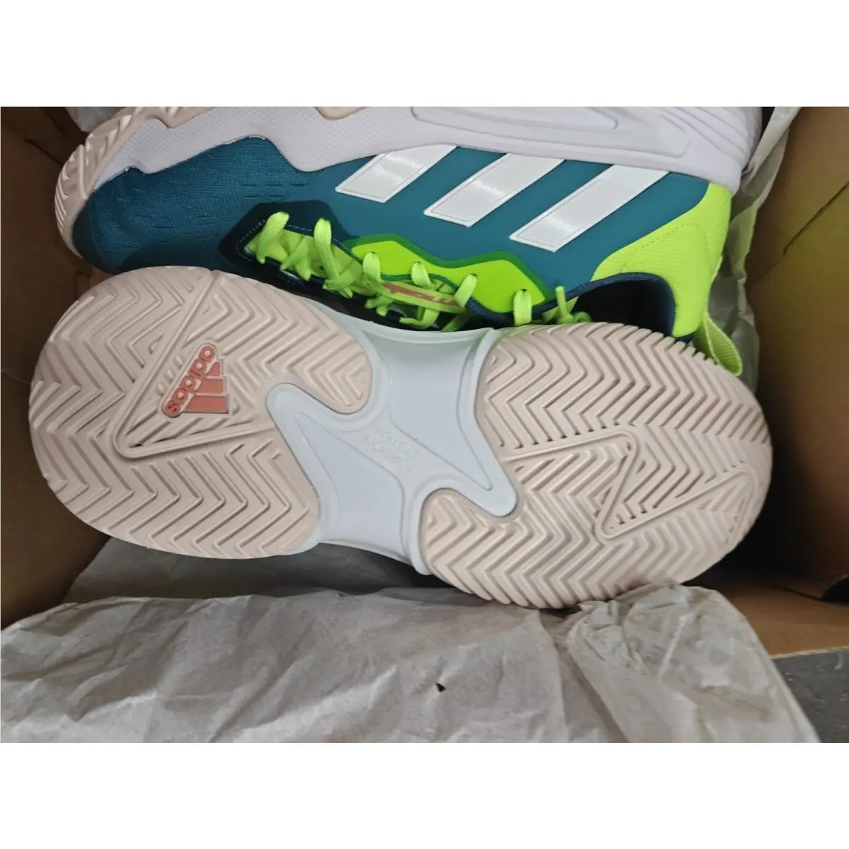 Adidas shoes - adidas Barricade - Barricade - IG5468 - Green 3