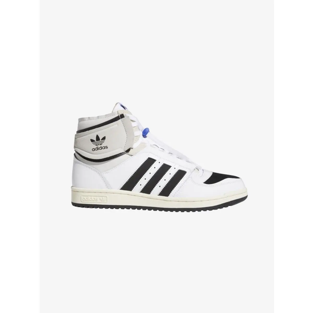 Adidas Originals Top Ten DE Hi Men`s Sneakers Shoes 9.5 White/black Q46255