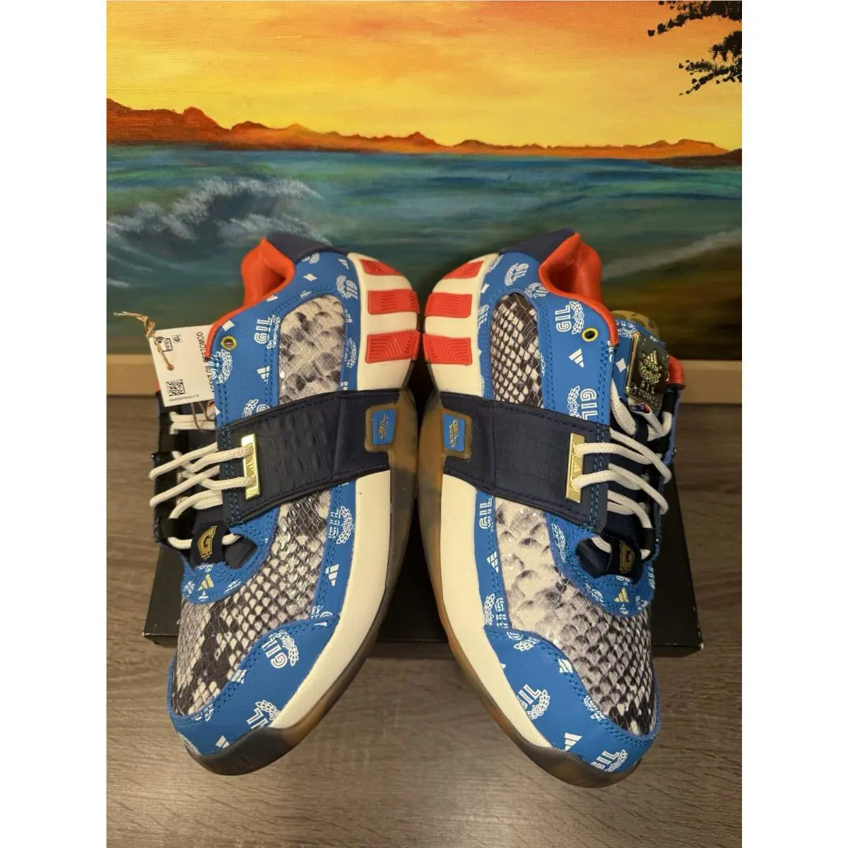 Adidas shoes - adidas Gil Zero - Gil Zero - GY6483 - Blue 11
