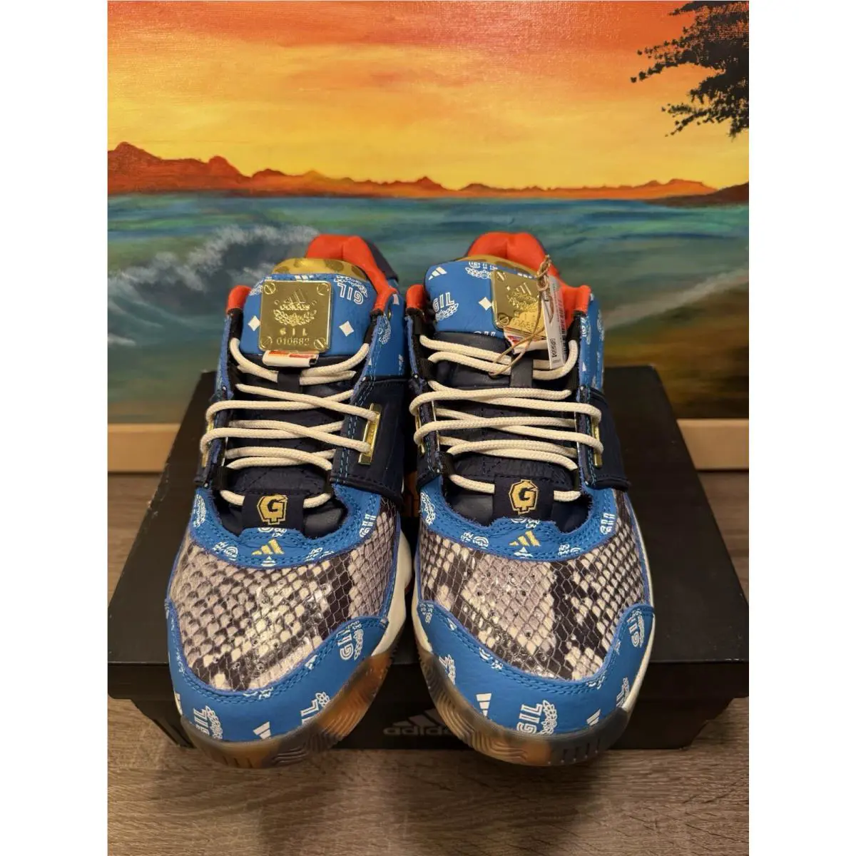 Adidas shoes - adidas Gil Zero - Gil Zero - GY6483 - Blue 1