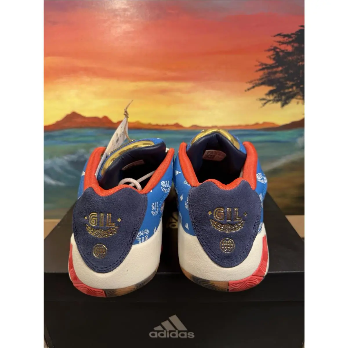Adidas shoes - adidas Gil Zero - Gil Zero - GY6483 - Blue 2