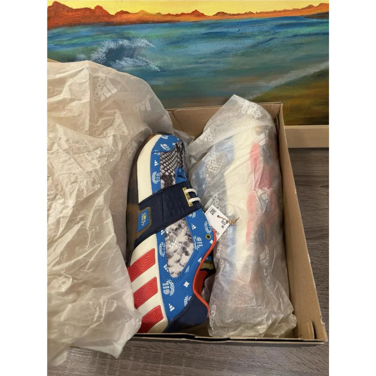 Adidas shoes - adidas Gil Zero - Gil Zero - GY6483 - Blue 7