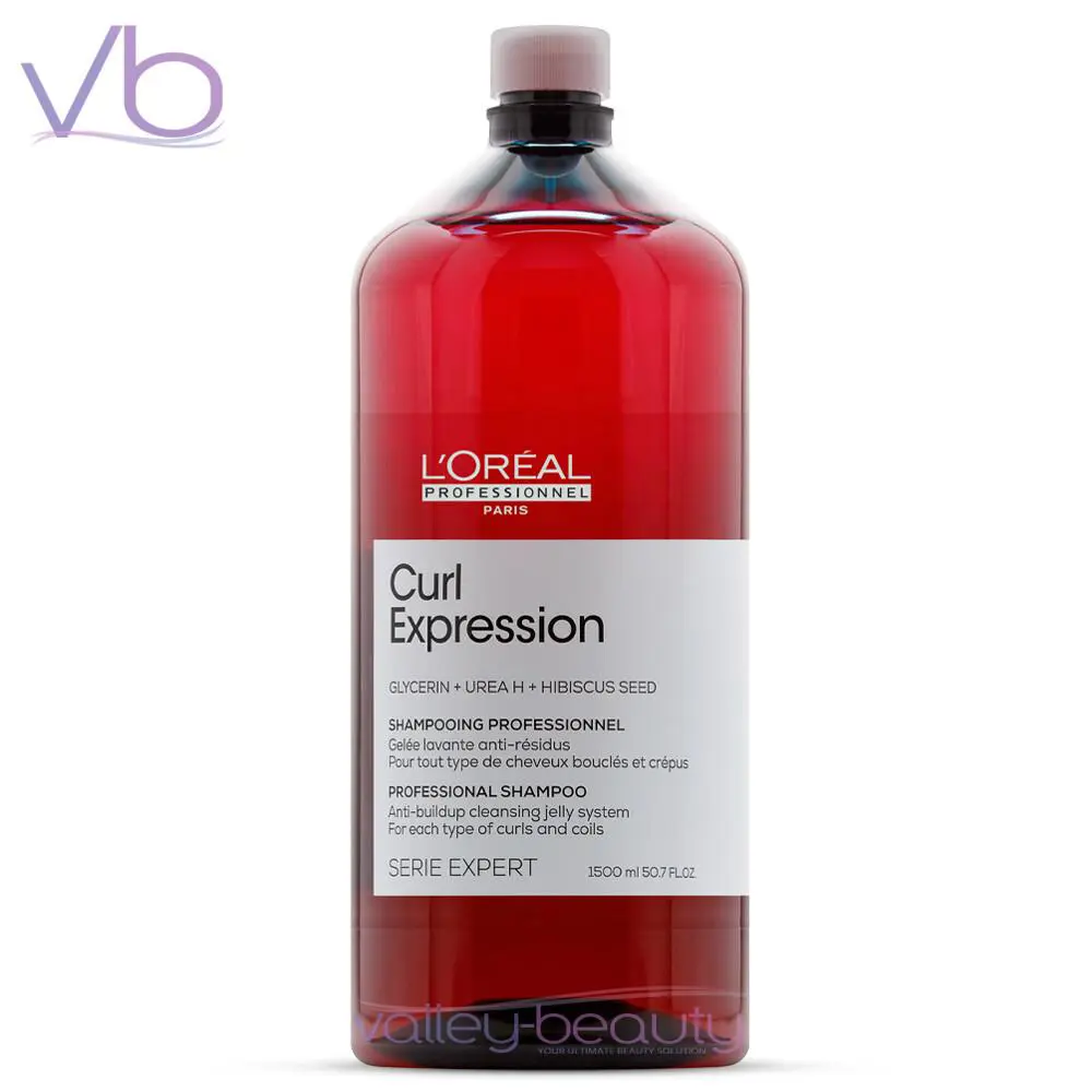 L`oreal Curl Expression Anti-buildup Jelly Shampoo Gentle Cleanser For Curls With Pump