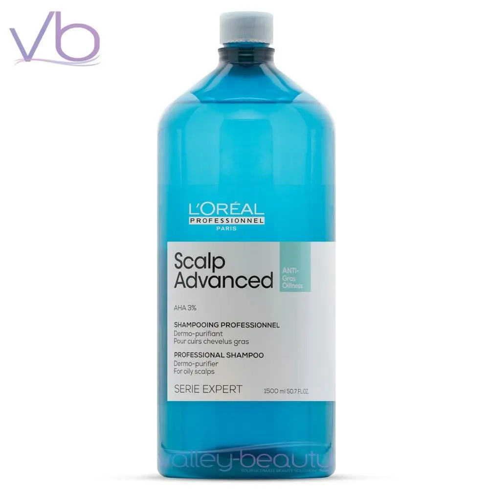 L`oreal Serie Expert Scalp Advanced Dermo Purifier Anti-oiliness Shampoo Huge Without Pump by L'Oréal